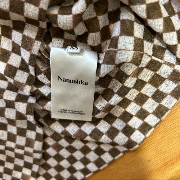 Nanushka Harri Checkered Turtleneck - Picture 4 of 6
